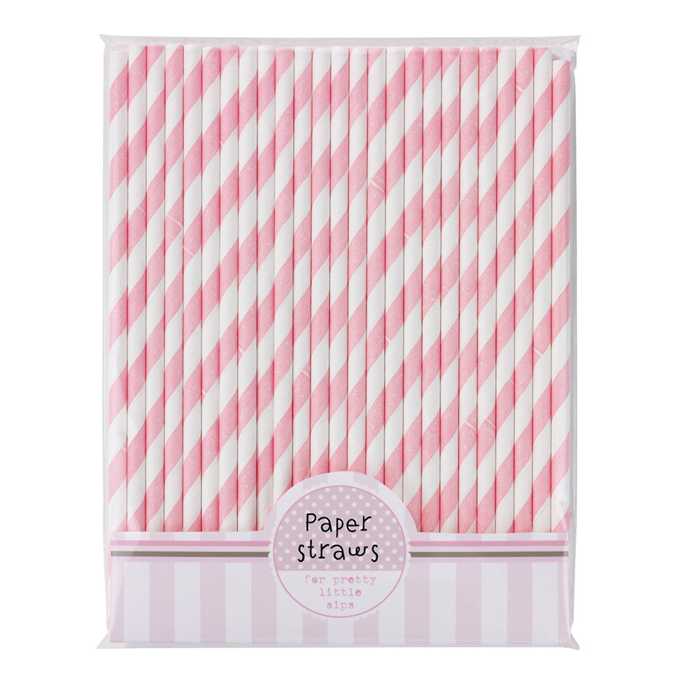 30Pcs Eco Friendly Paper Strip - Paper Straw Color 评论和价格