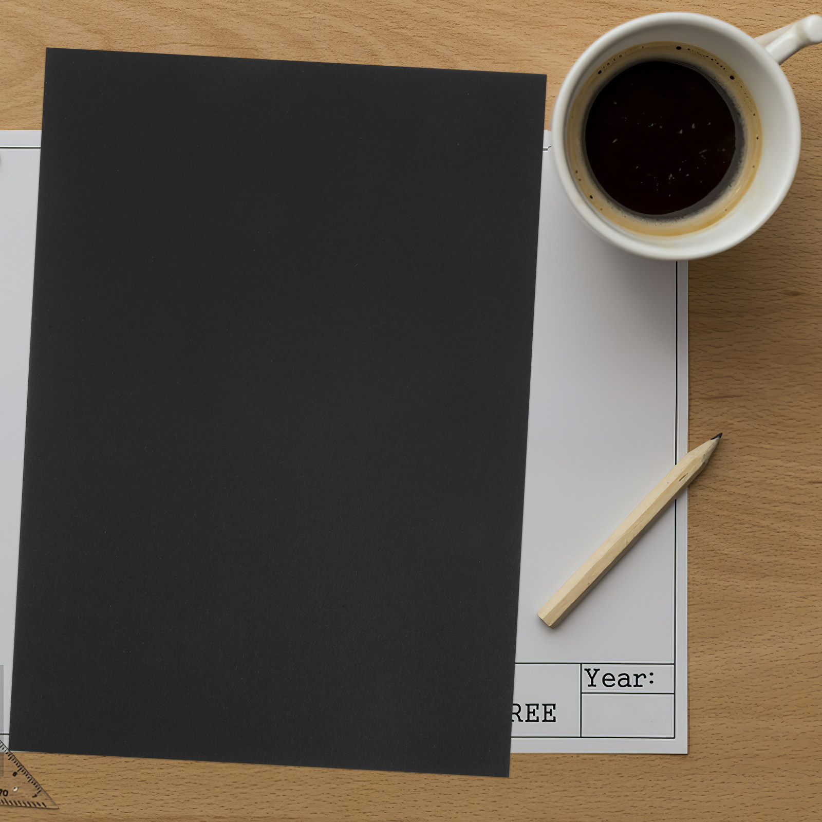 50Sheets Black Cardstock Thick - Papercraft Supply Invitation 评论和价格