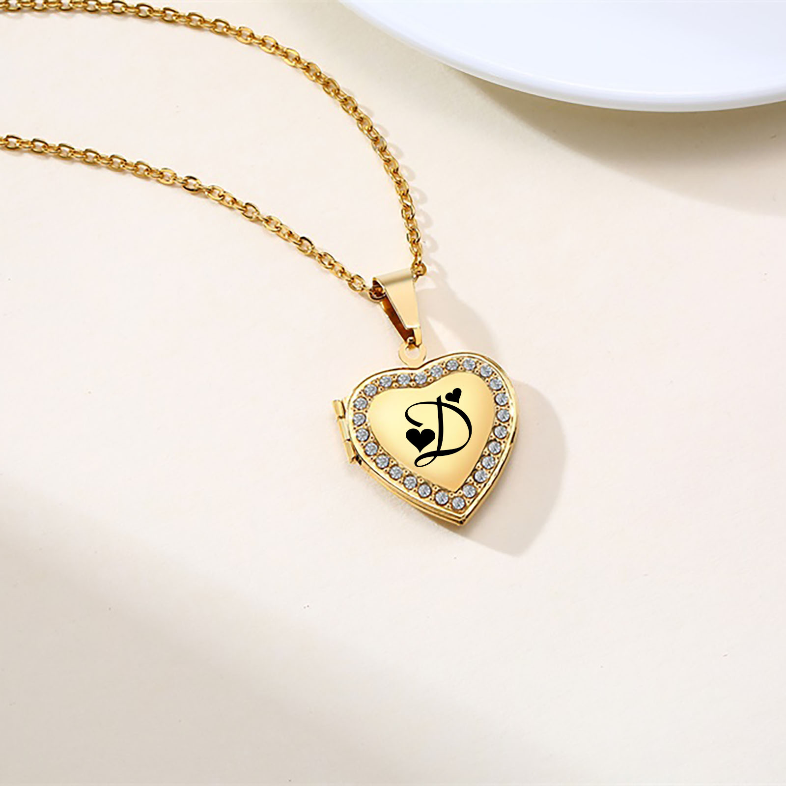 Free Engraving Initials Heart  - Event Z 评论和价格