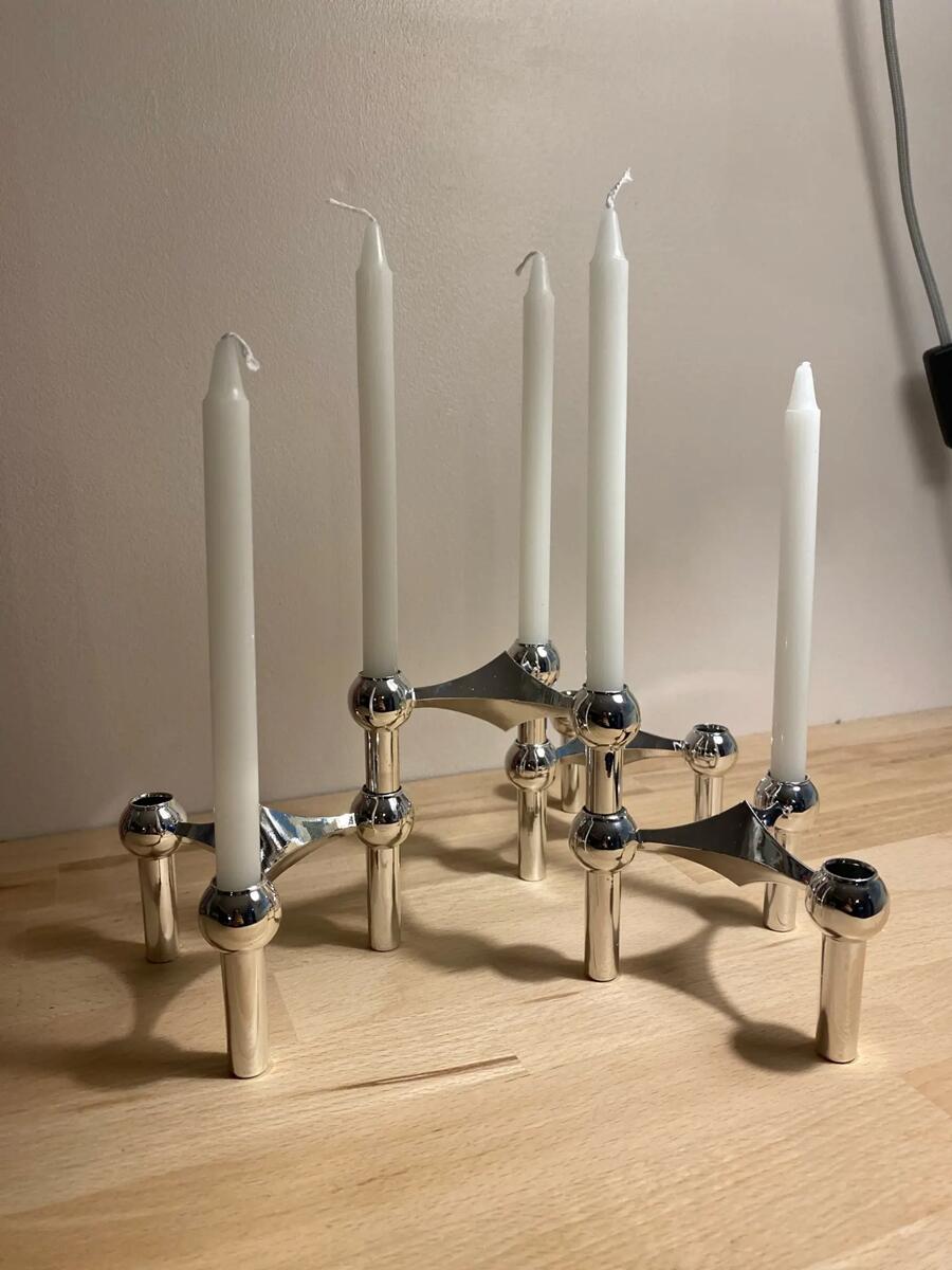 Metal Candle Holder Nordic Mol - Centerpiece Stick 评论和价格