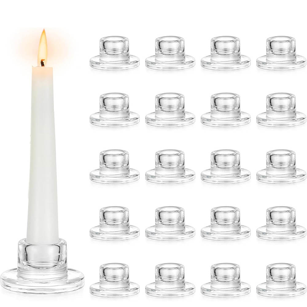 Candlestick Holders Clear Shor - Centerpiece Stick 评论和价格