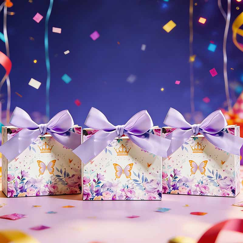 10/20Pcs Butterfly Design Pape - Event Party Box 评论和价格