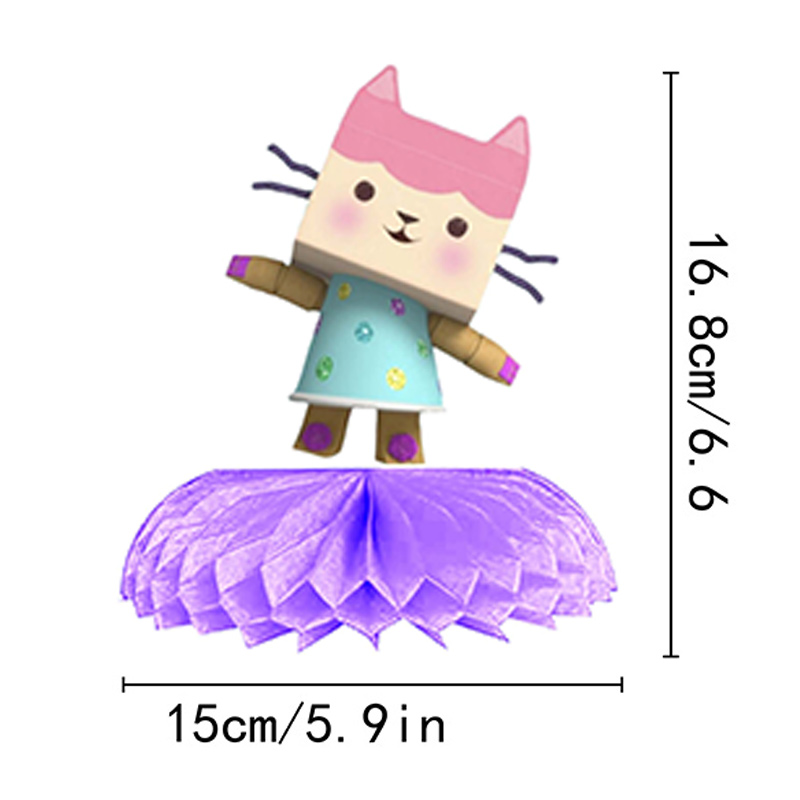 Gabby's Dollhouse paper honeyc - Eve Party 评论和价格